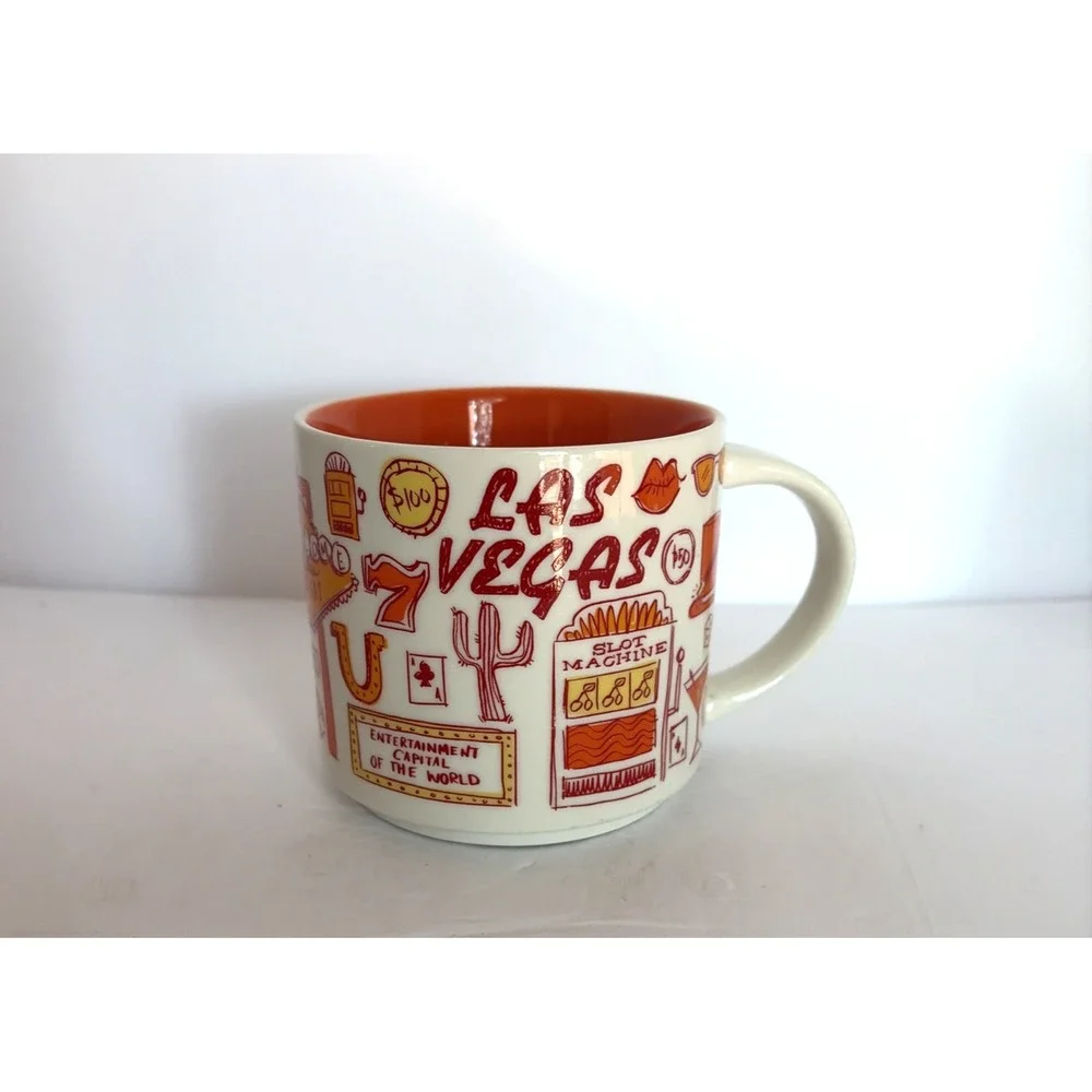 2018 Starbucks Las Vegas Coffee Mug Been There Series Across The Globe 14oz